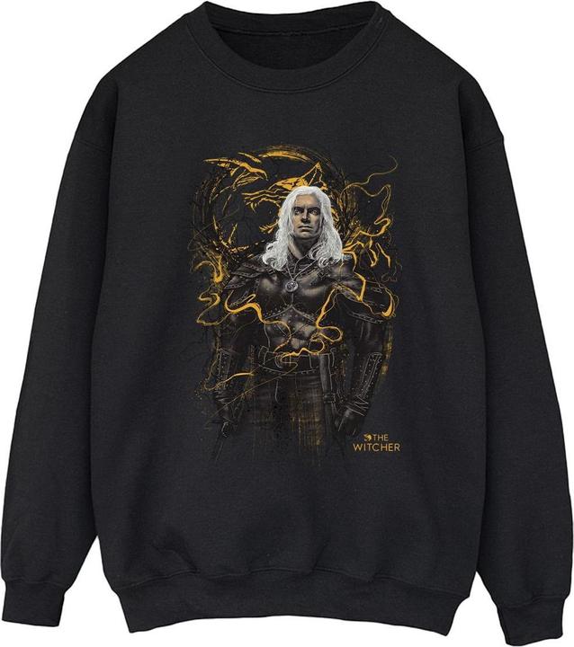 Produktbild Netflix The Witcher Smoking Wolf Sweatshirt (M)