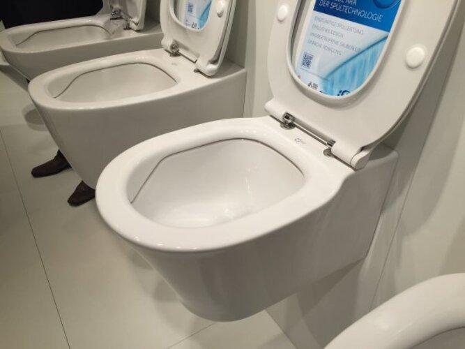 Produktbild Ideal Standard splrandloses Tiefspl-WC Connect Air Aquablade wei mit Beschichtung wandhngend E0