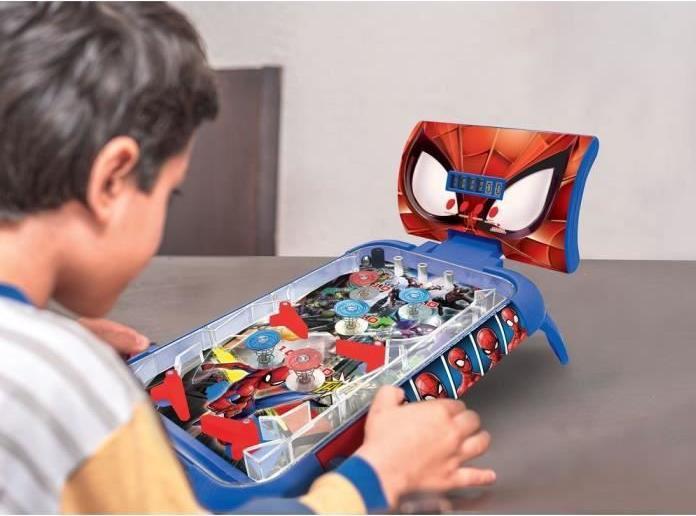 Actual product image Lexibook Marvel Spider-Man Pinball Game (English)