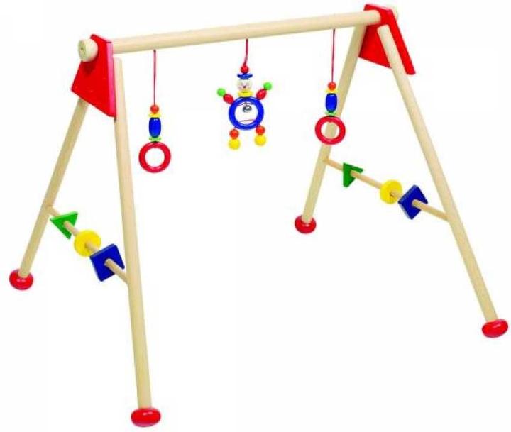 Heimess Baby-Fit Greif- und Spieltrainer Clown rot