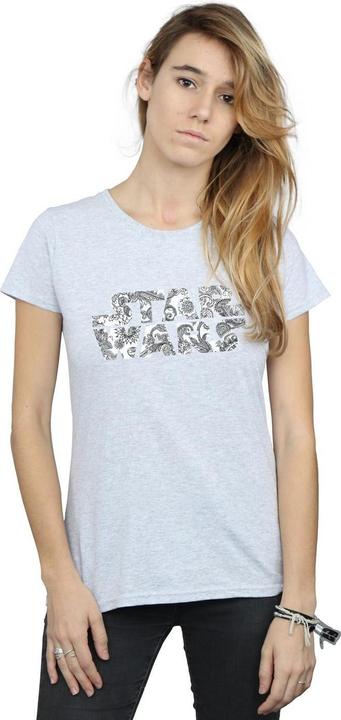 Produktbild Star Wars Ornamental Logo TShirt (L)