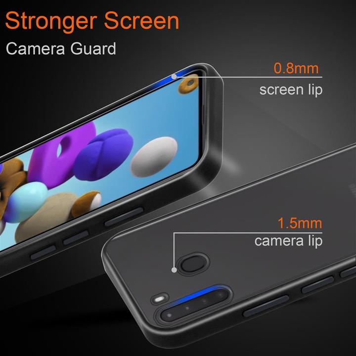 Productafbeelding Cadorabo Hybride matte hoes (Samsung Galaxy A21)