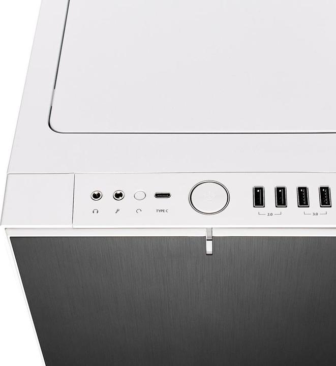 Produktbild Fractal Define R6 USB-C - White (ATX, mATX, Mini-ITX, E-ATX)