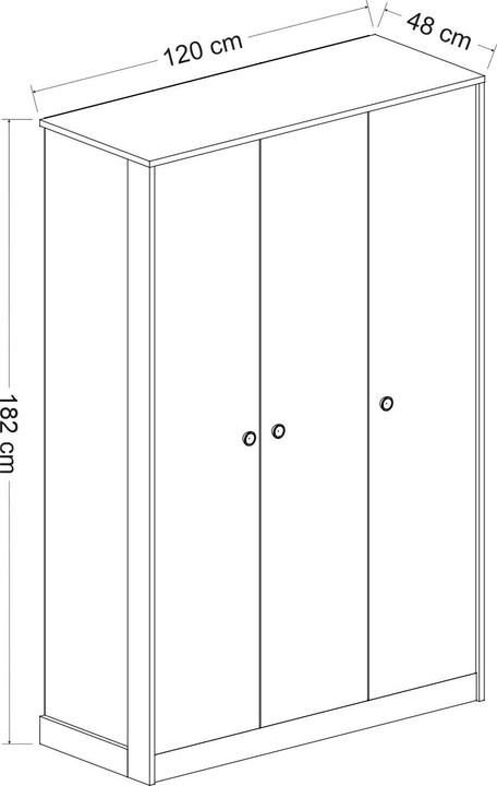 Produktbild Homitis Life (120 x 48 x 182 cm)