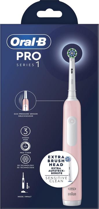 Image du produit Braun Cepillo Dental Eléctrico Brun Pro1 Rose (Brosse à dents oscillo-rotative)