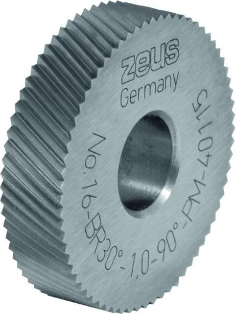 Actual product image Zeus Knurling wheel PM BR 30°