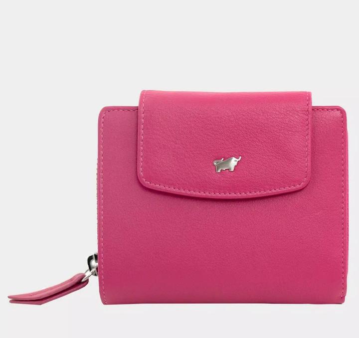 Actual product image Braun Büffel Joy wallet RFID protection leather 12 cm