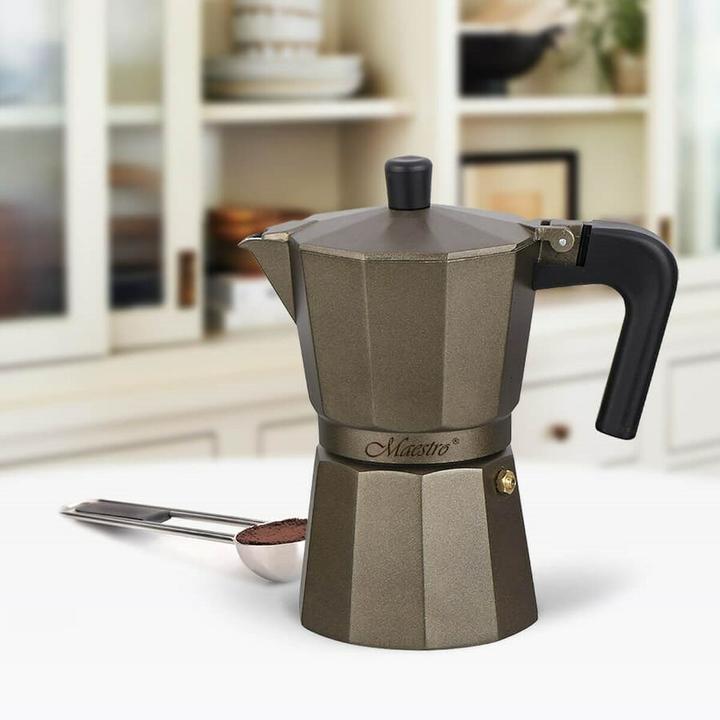 Actual product image Maestro 6-Cup Coffee Maker MR-1666-6-BROWN brown (6 T.)