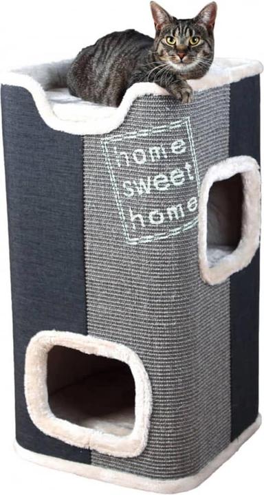 Produktbild Trixie Cat Tower Jorge (78 cm, Weiss, Blau, Grau)