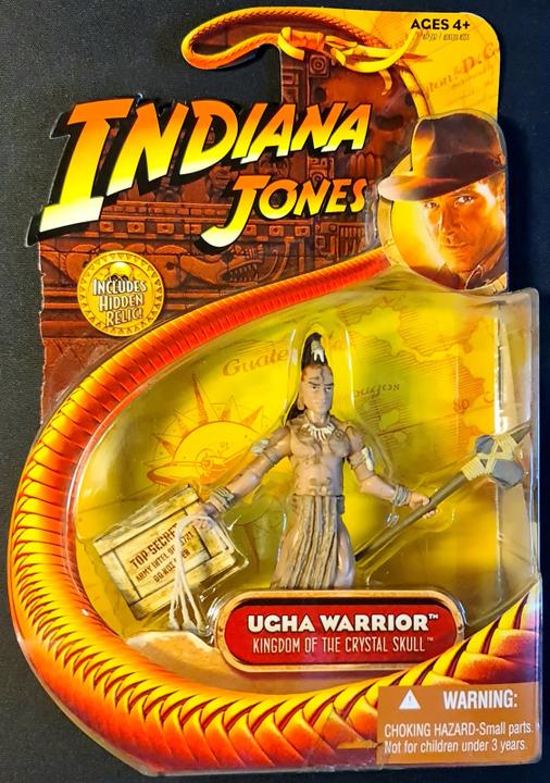 Produktbild Hasbro Indiana Jones and the Kingdom of the Crystal Skull Actionfigur 2008 Ugha Warrior