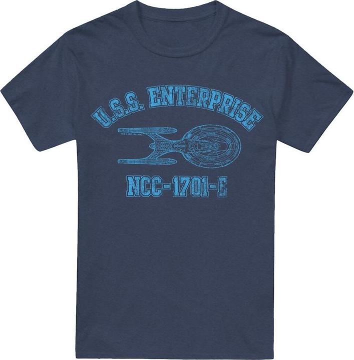Actual product image Unisex Adult Enterprise E Athletic T-Shirt (S)
