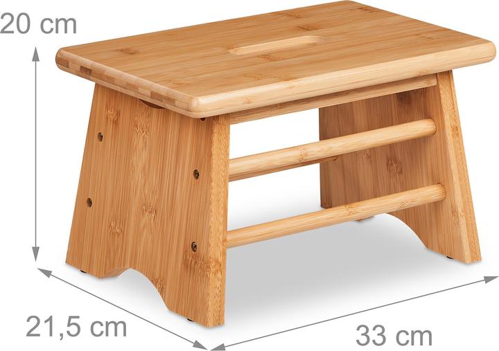 Actual product image Relaxdays Fussbank