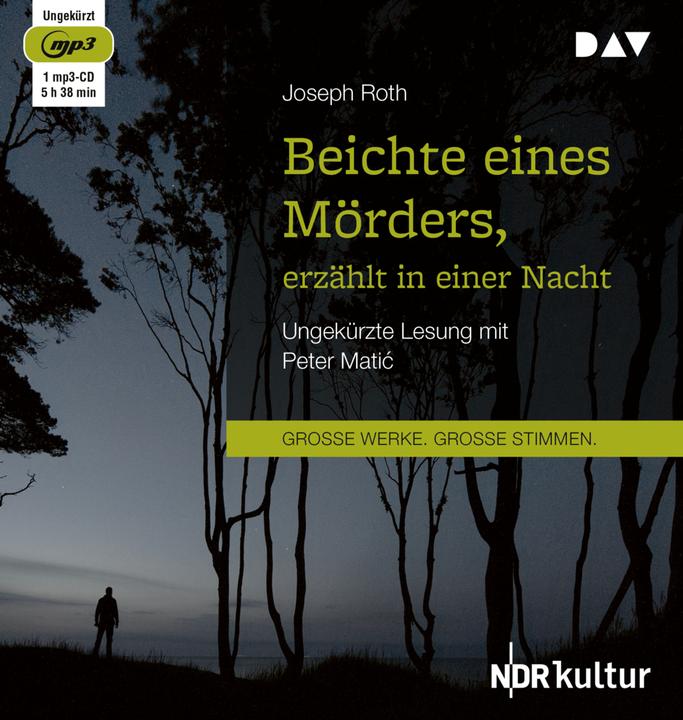 Immagine prodotto Confessione di un assassino, raccontata in una notte (Pietro Matico, Joseph Roth, Tedesco)