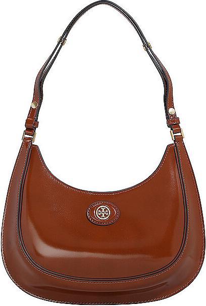 Actual product image Tory Burch Leather bag handle bag ROBINSON SPAZZOLATO