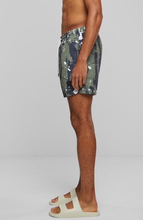 Actual product image Urban Classics Pattern Swim Shorts (XL)