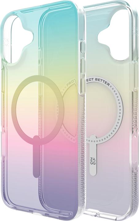 Productafbeelding Zagg Milan Snap MagSafe iPhone 16 Plus hoesje - Iridescent (Apple iPhone 16 Plus)