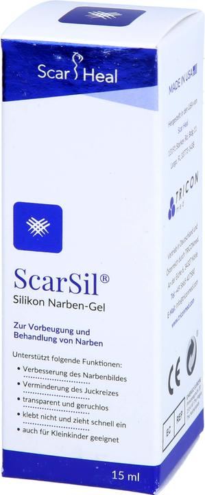 Actual product image Tricon Med ScarSil Silicone Scar Gel, 15 ml GEL (15 ml, Gel)