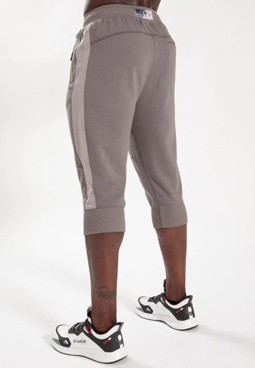 Actual product image Gorilla Wear Thompson 3/4 Jogginghose - Grau (S)