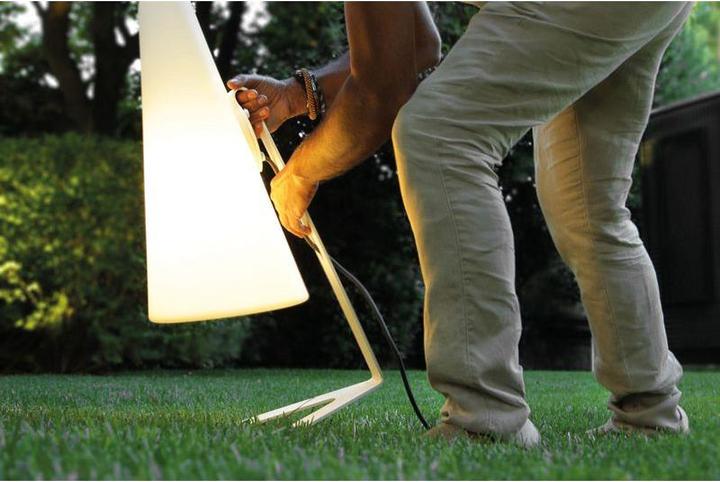 Actual product image Estiluz Floor light NAN White (E27, IP65)