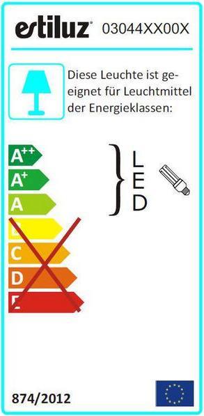 Energy Label Estiluz Floor light NAN White (E27, IP65)