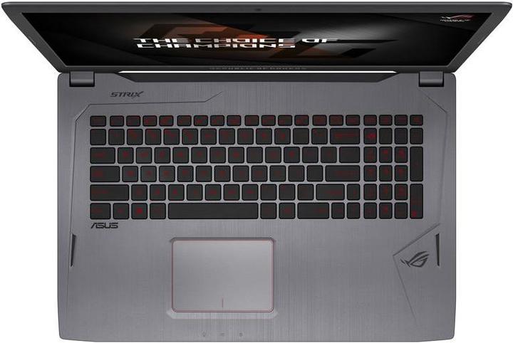 Actual product image ASUS Rog Gl702vs-Ba230t (17.30", Intel Core i7-7700HQ, 32 GB, 512 GB, CH)