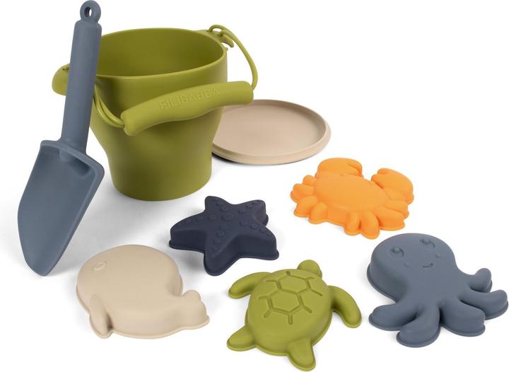 Produktbild Filibabba Silikon Strandset - Wassertiere
