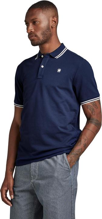 Actual product image G-Star Dunda Slim Stripe Polo (S)