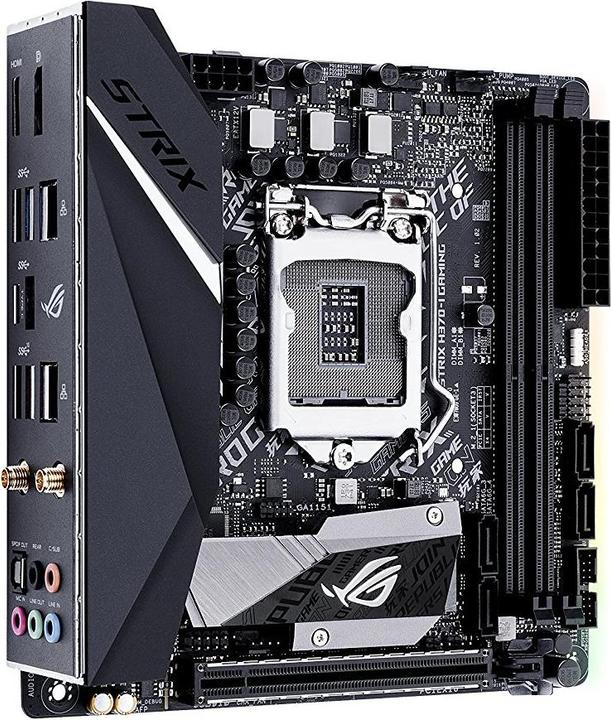 Produktbild ASUS ROG Strix H370-I Gaming (LGA 1151, Intel H370, Mini-ITX)