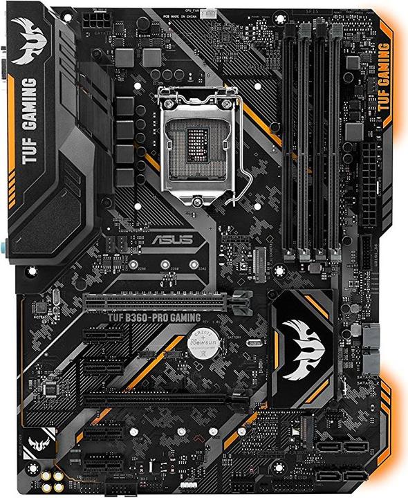 Produktbild ASUS TUF B360-Pro Gaming (LGA 1151, Intel B360, ATX)