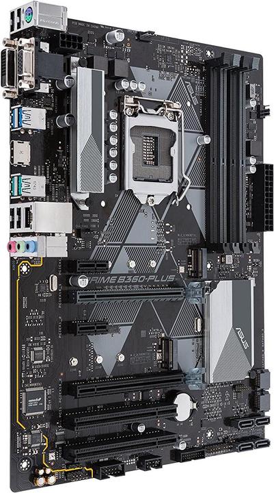 Actual product image ASUS Prime B360-Plus (LGA 1151, Intel B360, ATX)