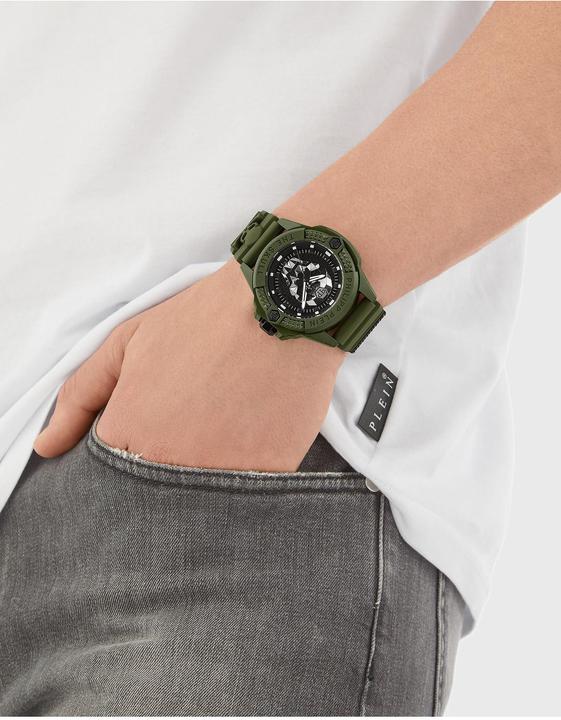 Image du produit Philipp Plein PWUBA0423 Le $kull Ecoceramic (Montre analogique, 44 mm)