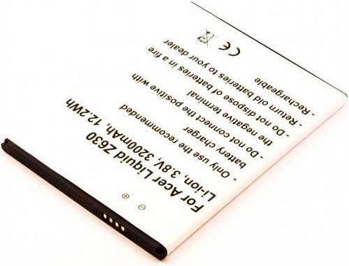 Actual product image CoreParts Battery for Mobile (Rechargeable battery, Liquid Z630)