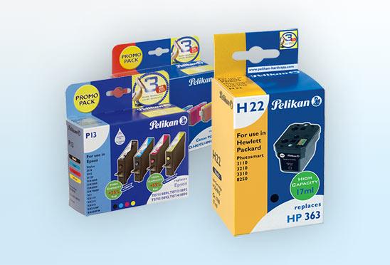 Actual product image Pelikan Ink cartridge replaced Canon CLI-551 YXL for Canon Pixma 50 (Y)