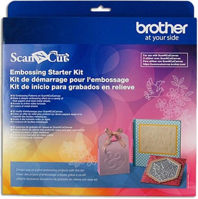 Actual product image Brother Scanncut embossing starter kit