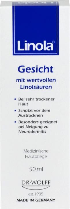 Image du produit Linola Visage (50 ml, Crème de jour)