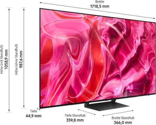 Actual product image Samsung GQ77S90CAT (76.77", S90C, OLED, 4K)