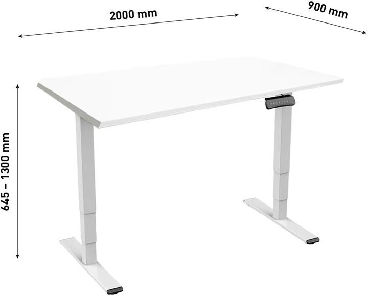 Immagine prodotto Contini Tavolo da ufficio (90 x 200 cm)
