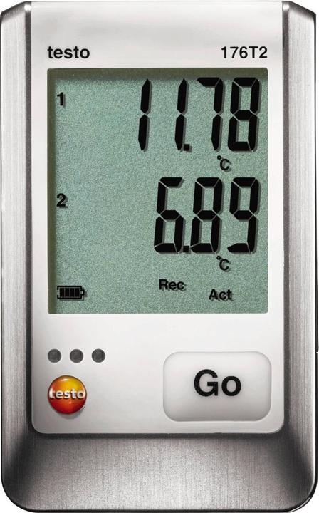 Testo Registratore di dati di temperatura 176 T2 (Termometro)