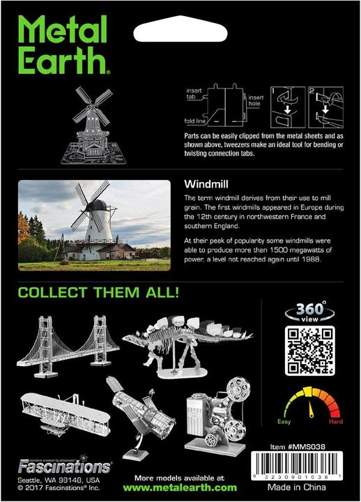 Produktbild Metal Earth Windmill