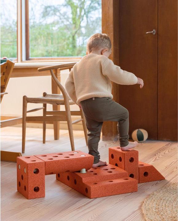 Image du produit Modu Explorer-Set - Jeu de construction Jouet d'équilibre, toboggan, bascule