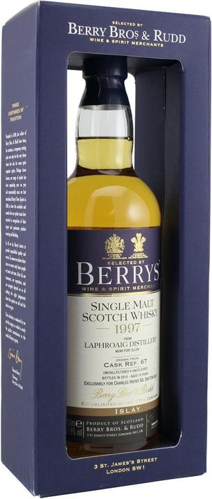 Berry Bros & Rudd 18 Years Laphroaig 1997 Cask 67 (Scotch Whisky, Single Malt, 1 x 70 cl)