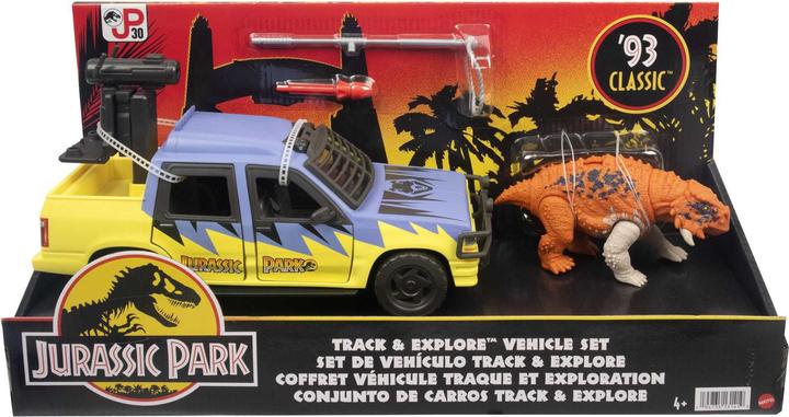 Immagine prodotto Jurassic World 93 Set di veicoli classici da pista e da esplorazione