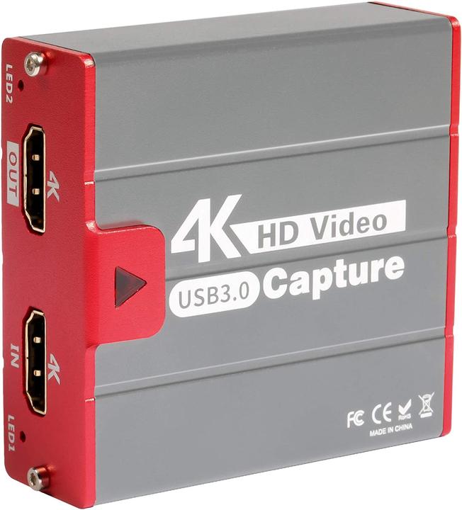 Actual product image TreasLin Capture Card (Wii, Wii U, PS4, PS3, Xbox 360, Xbox One X, Xbox One S, Switch)