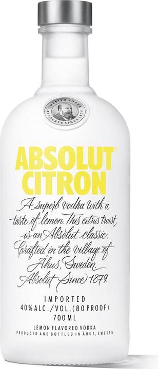 Produktbild Absolut Vodka Citron (1 x 70 cl)
