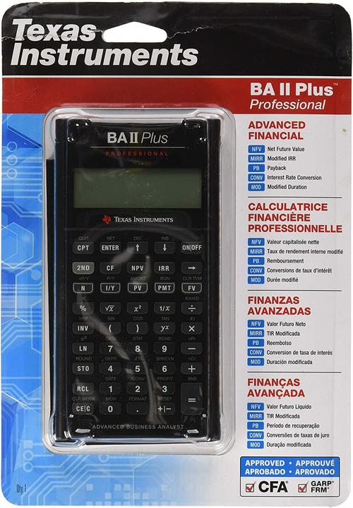 Produktbild TI BA II Plus Professional (Batterien)