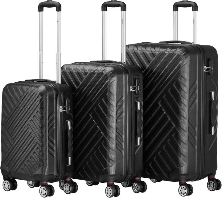 Produktbild Zelsius 3-teiliges Hartschalenkoffer-Set (Handgepäck (bis 50l))