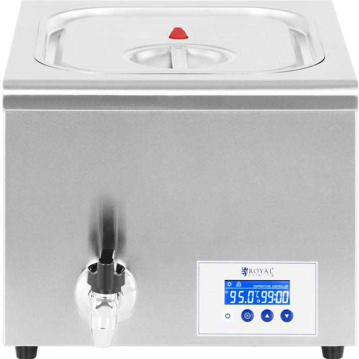 Actual product image Royal Catering Sous-Vide Cooker - 500 W - 30 - 95 ° C - 16 L - LCD