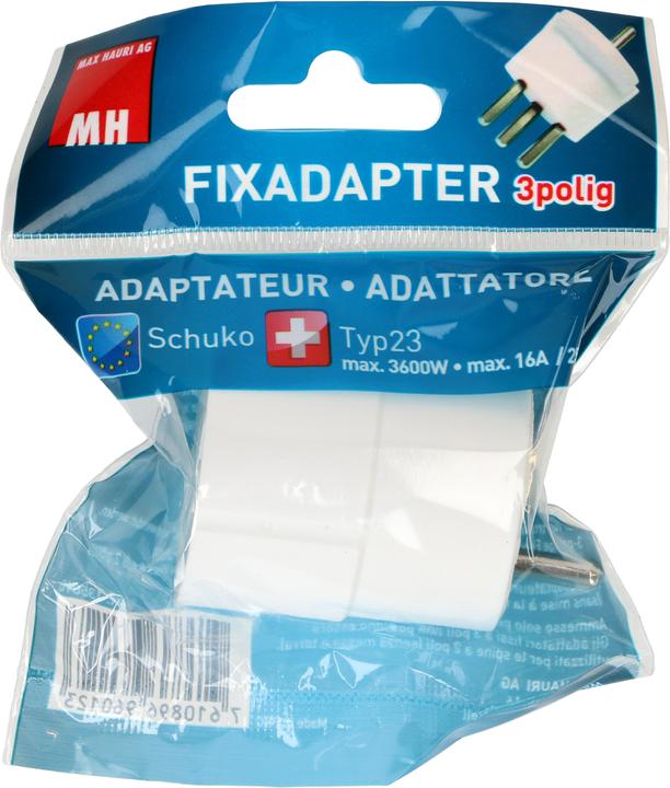 Image du produit Max Hauri Adaptateur fixe (Type 23, CEE 7/7)