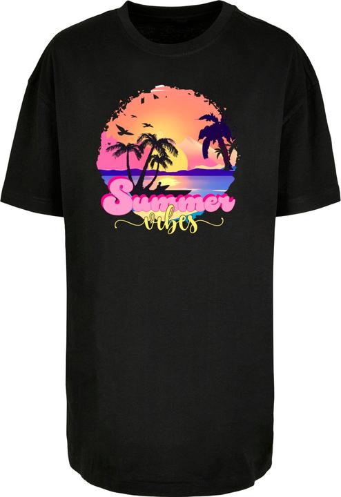 Image du produit Merchcode Ladies Summer Vibes Sunset Oversized Boyfriend Tee - 118413 (5XL)