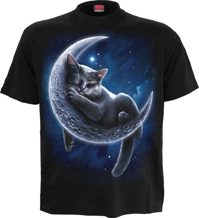 Actual product image Spiral Unisex Adult Velvet Moon T-Shirt (XXL)